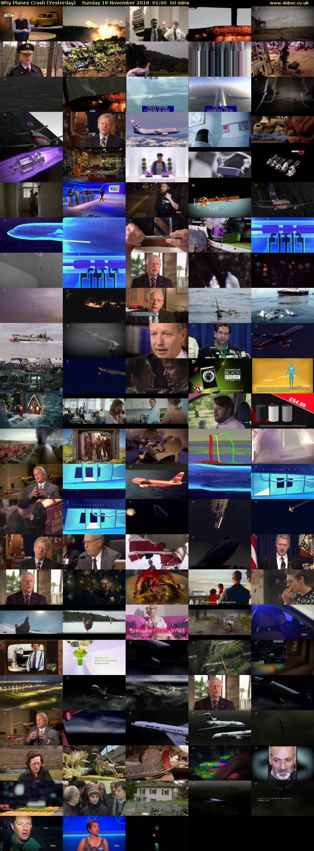 Why Planes Crash (Yesterday) Sunday 18 November 2018 01:00 - 02:00