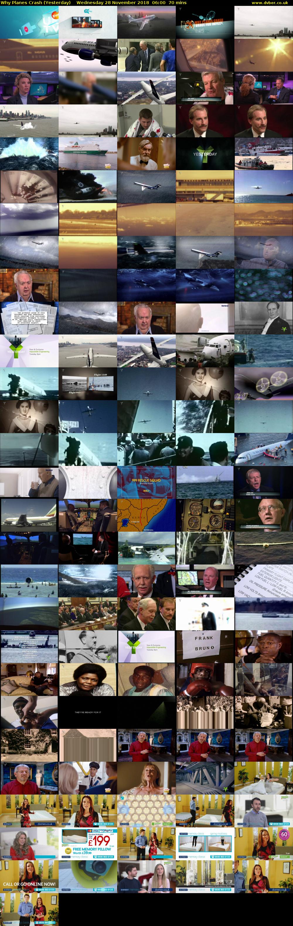 Why Planes Crash (Yesterday) Wednesday 28 November 2018 06:00 - 07:10