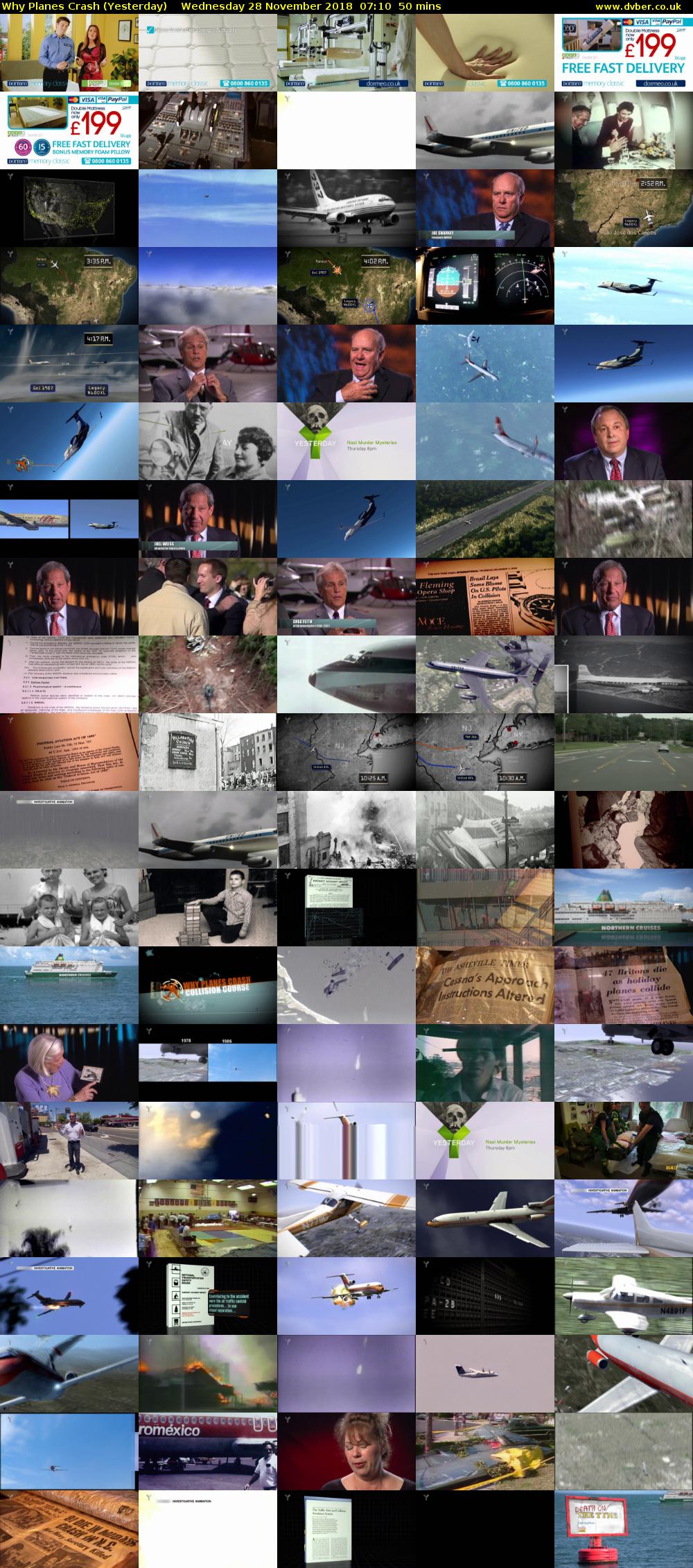 Why Planes Crash (Yesterday) Wednesday 28 November 2018 07:10 - 08:00