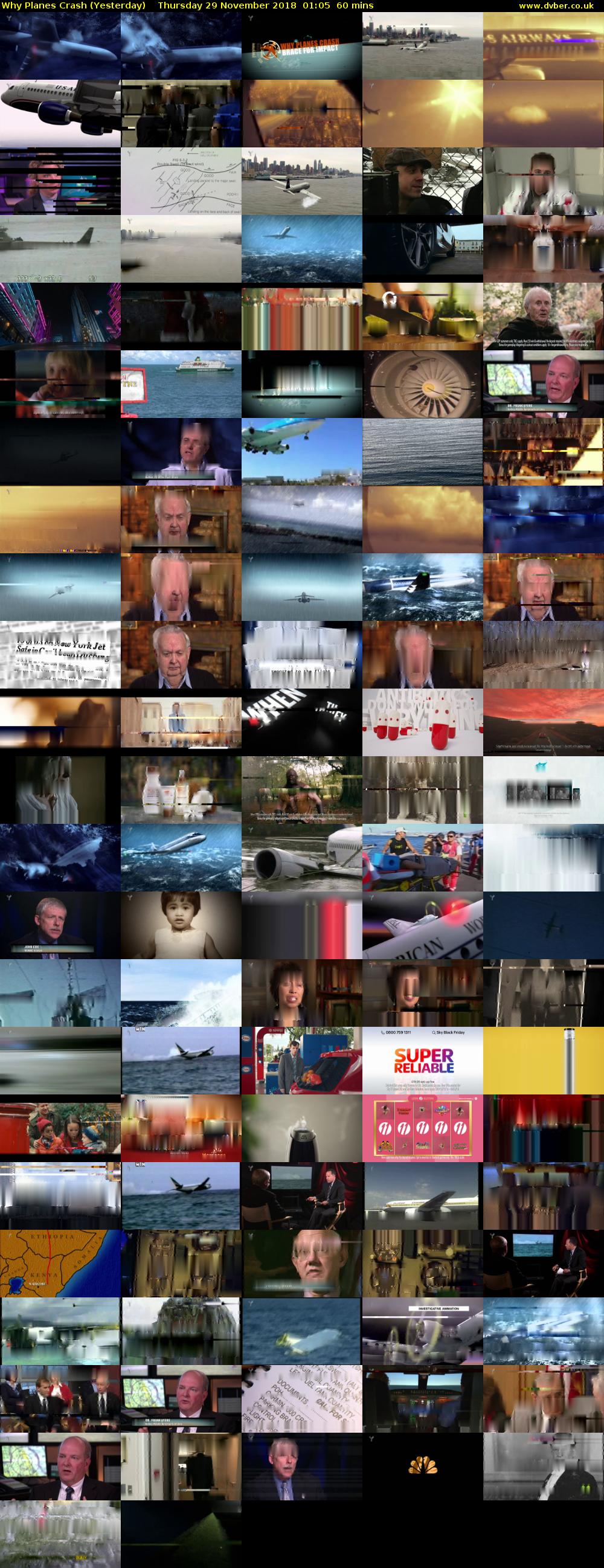 Why Planes Crash (Yesterday) Thursday 29 November 2018 01:05 - 02:05