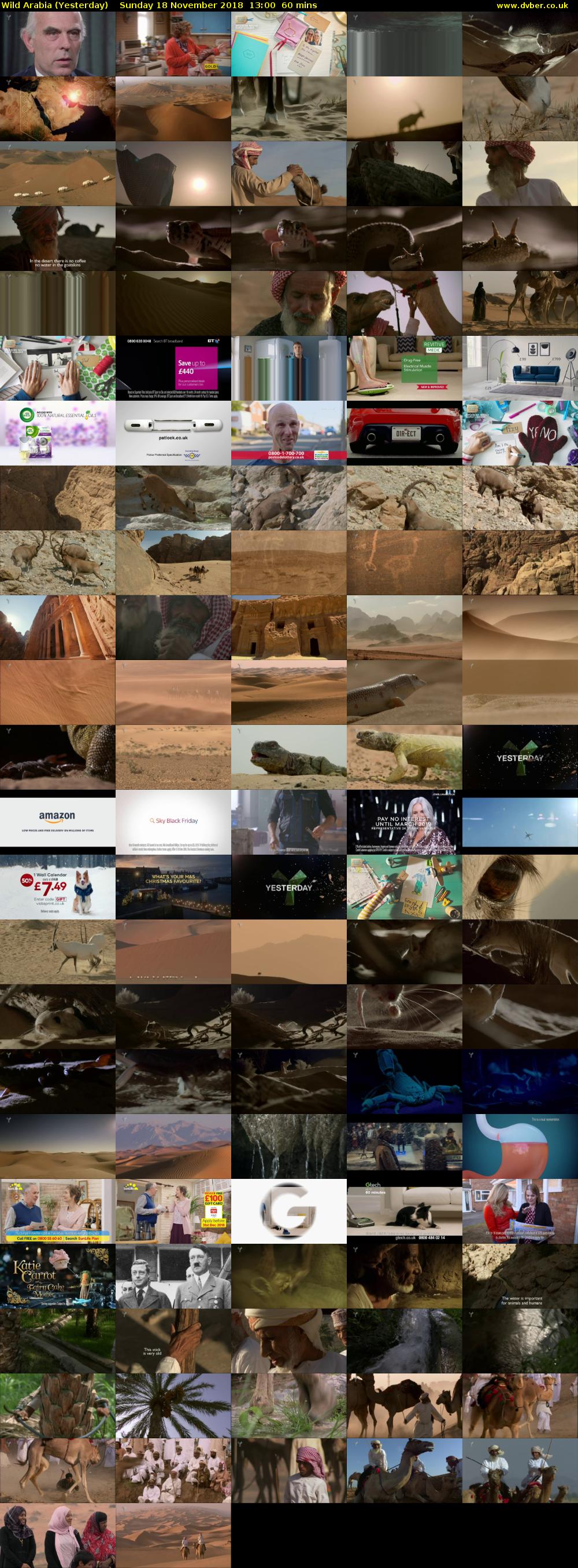 Wild Arabia (Yesterday) Sunday 18 November 2018 13:00 - 14:00