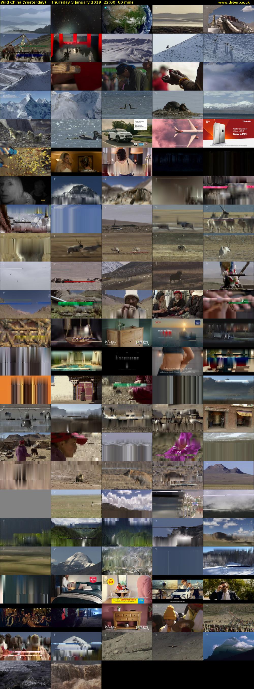 Wild China (Yesterday) Thursday 3 January 2019 22:00 - 23:00