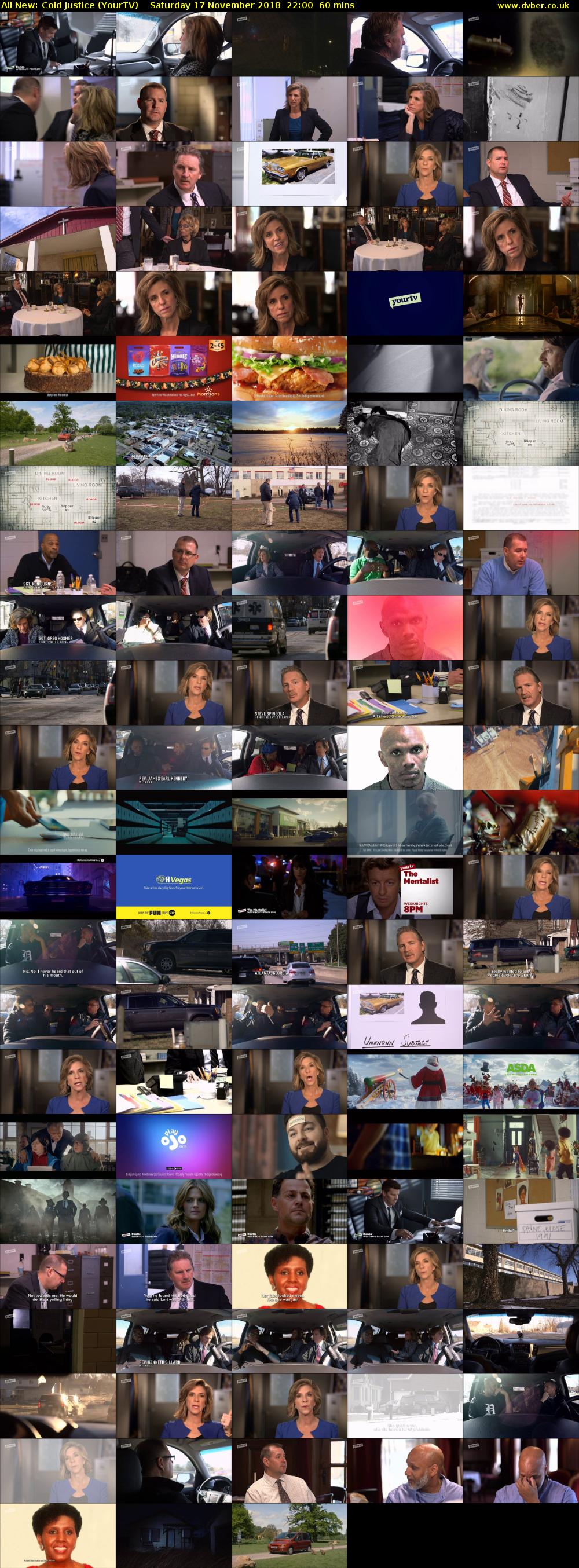 All New: Cold Justice (YourTV) Saturday 17 November 2018 22:00 - 23:00