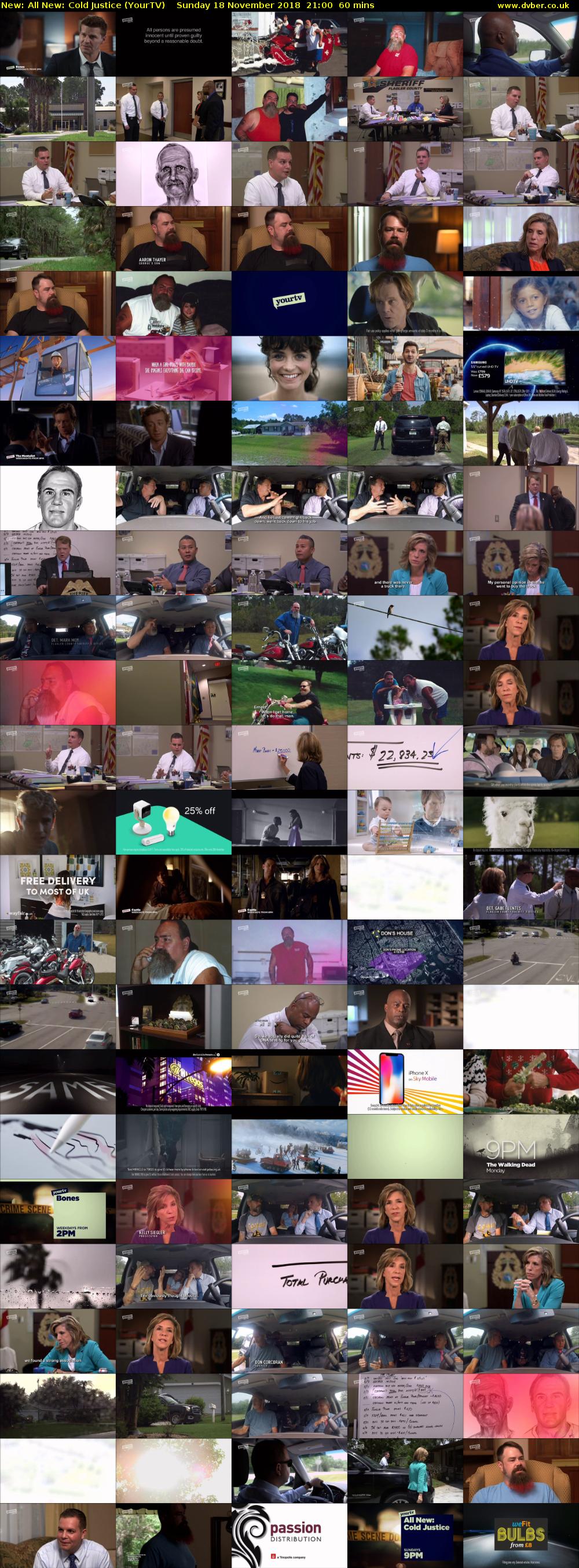 All New: Cold Justice (YourTV) Sunday 18 November 2018 21:00 - 22:00