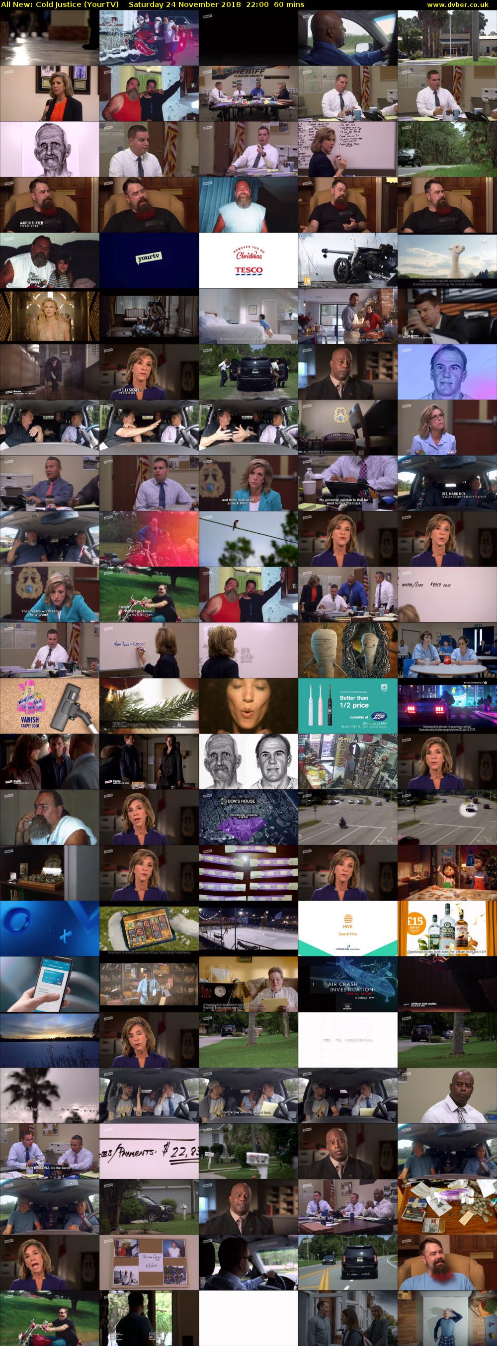 All New: Cold Justice (YourTV) Saturday 24 November 2018 22:00 - 23:00