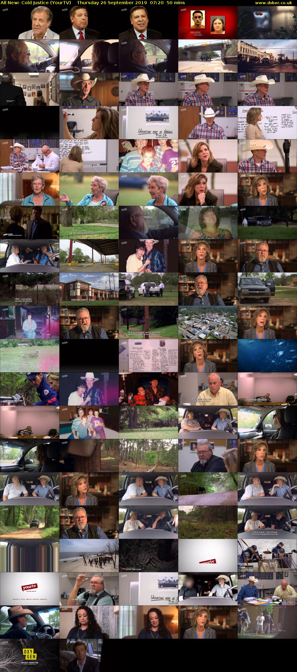 All New: Cold Justice (YourTV) Thursday 26 September 2019 07:20 - 08:10