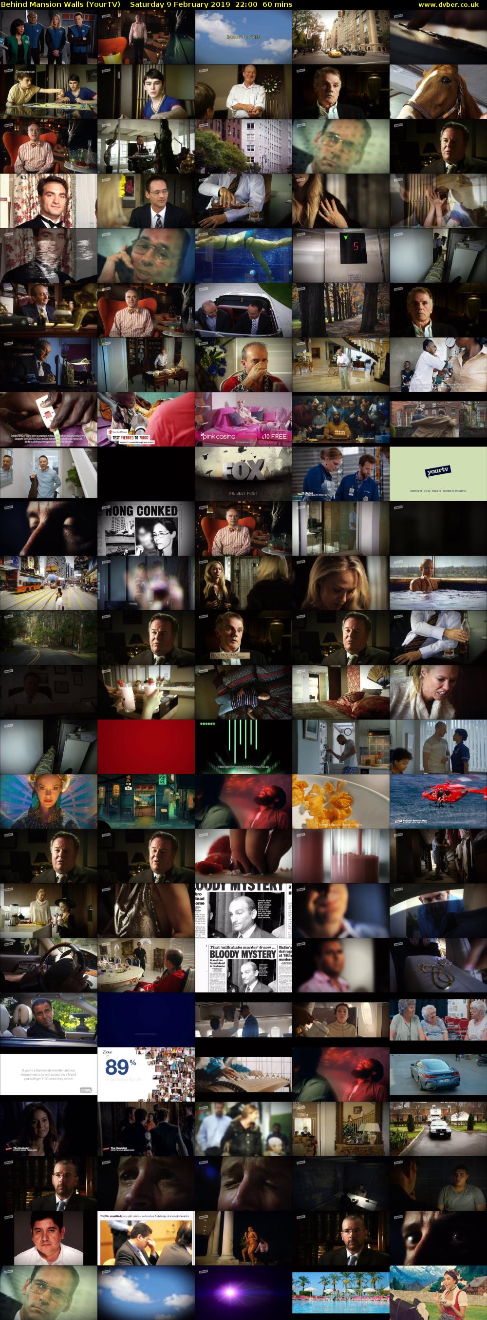Behind Mansion Walls (YourTV) Saturday 9 February 2019 22:00 - 23:00