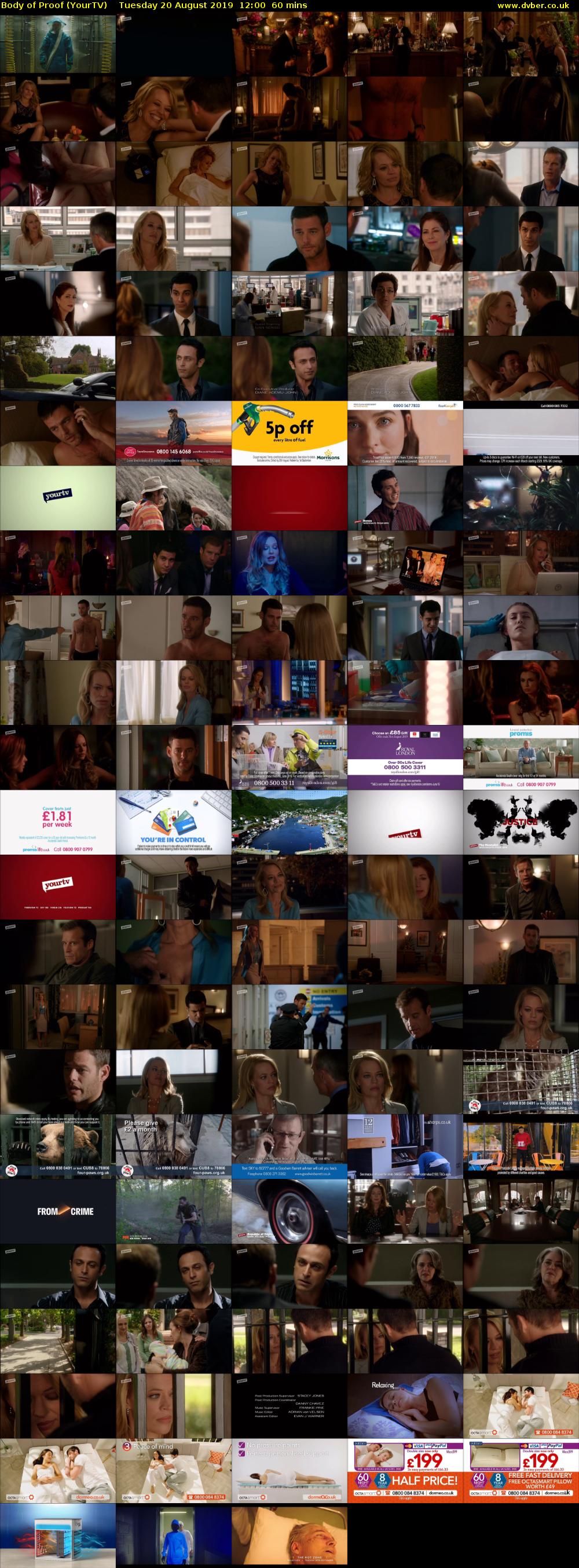 Body of Proof (YourTV) Tuesday 20 August 2019 12:00 - 13:00