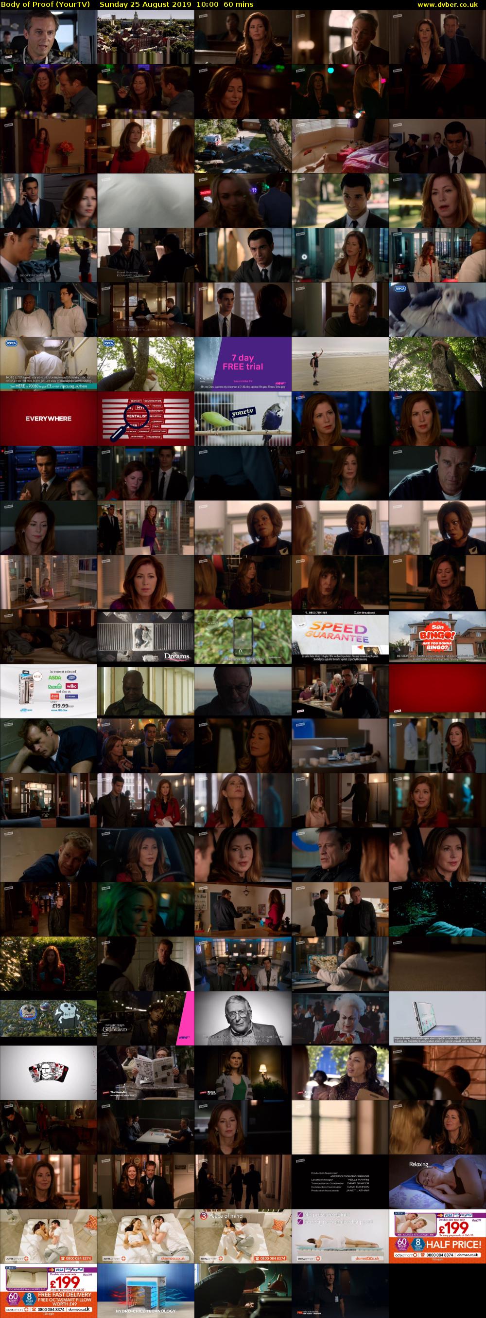 Body of Proof (YourTV) Sunday 25 August 2019 10:00 - 11:00