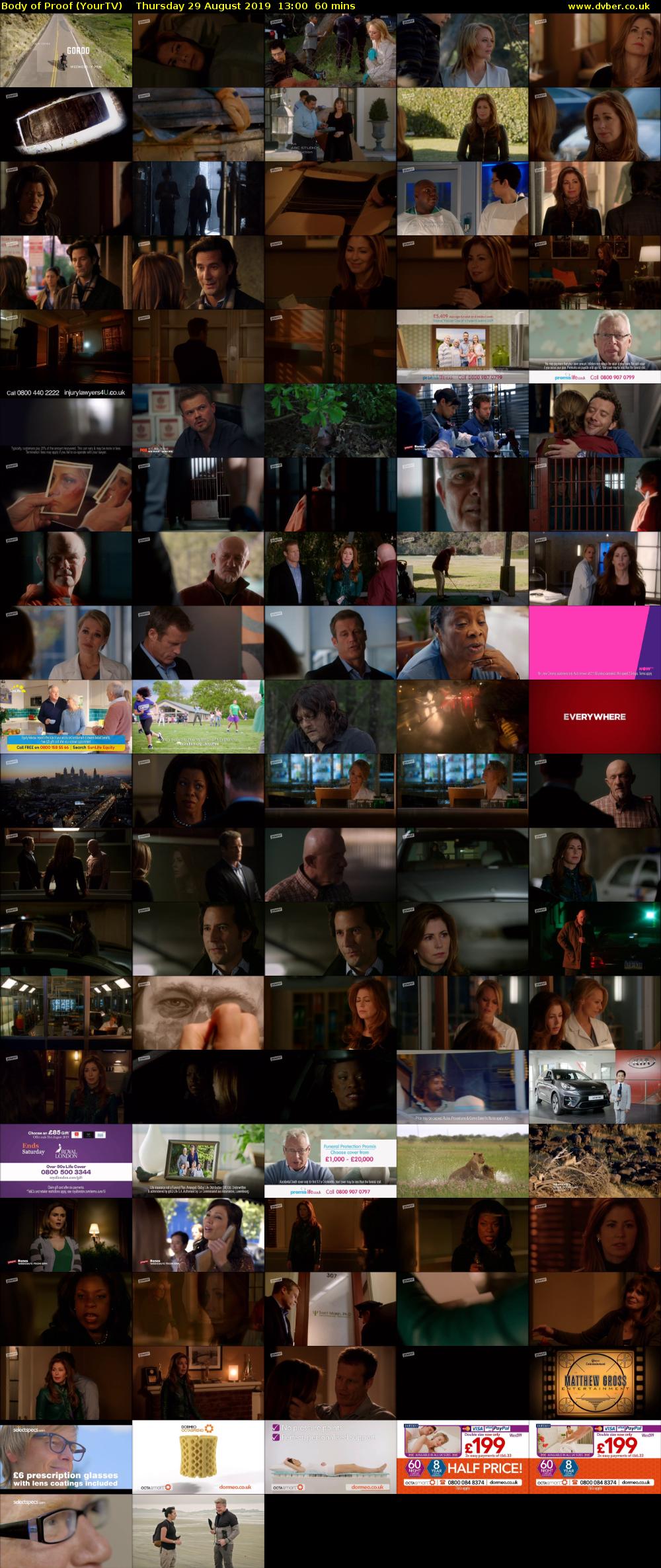 Body of Proof (YourTV) Thursday 29 August 2019 13:00 - 14:00