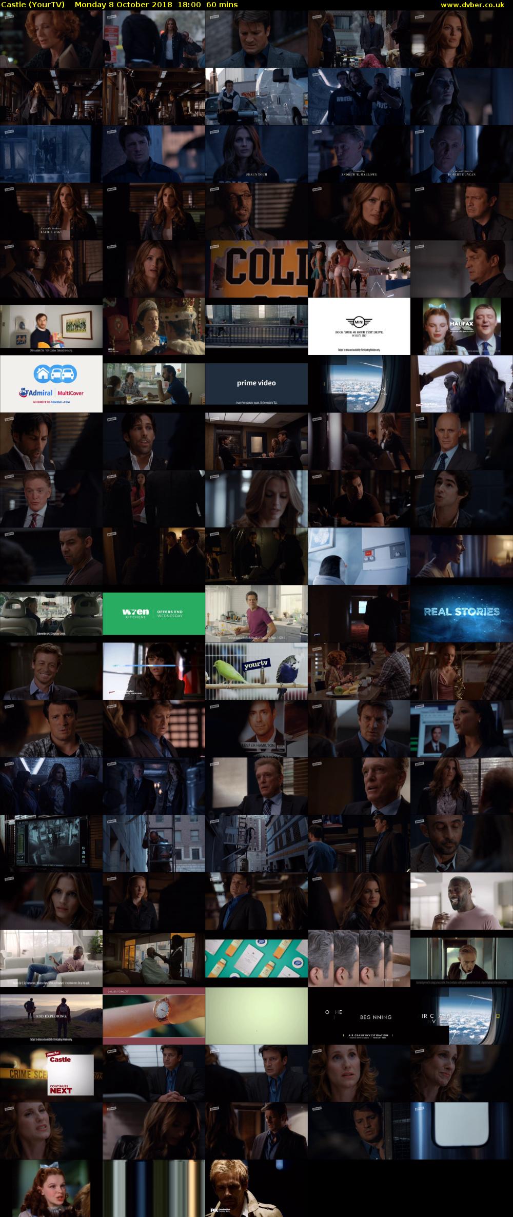 Castle (YourTV) Monday 8 October 2018 18:00 - 19:00