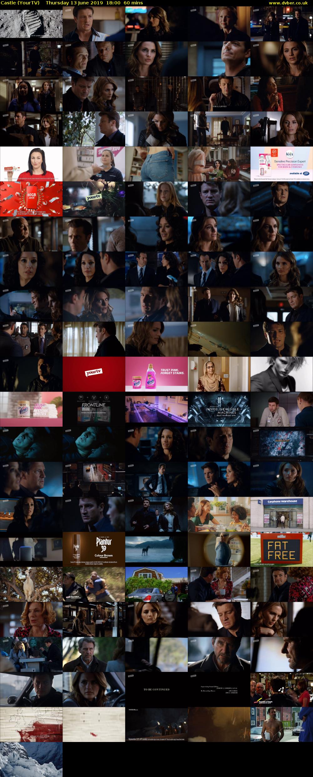 Castle (YourTV) Thursday 13 June 2019 18:00 - 19:00