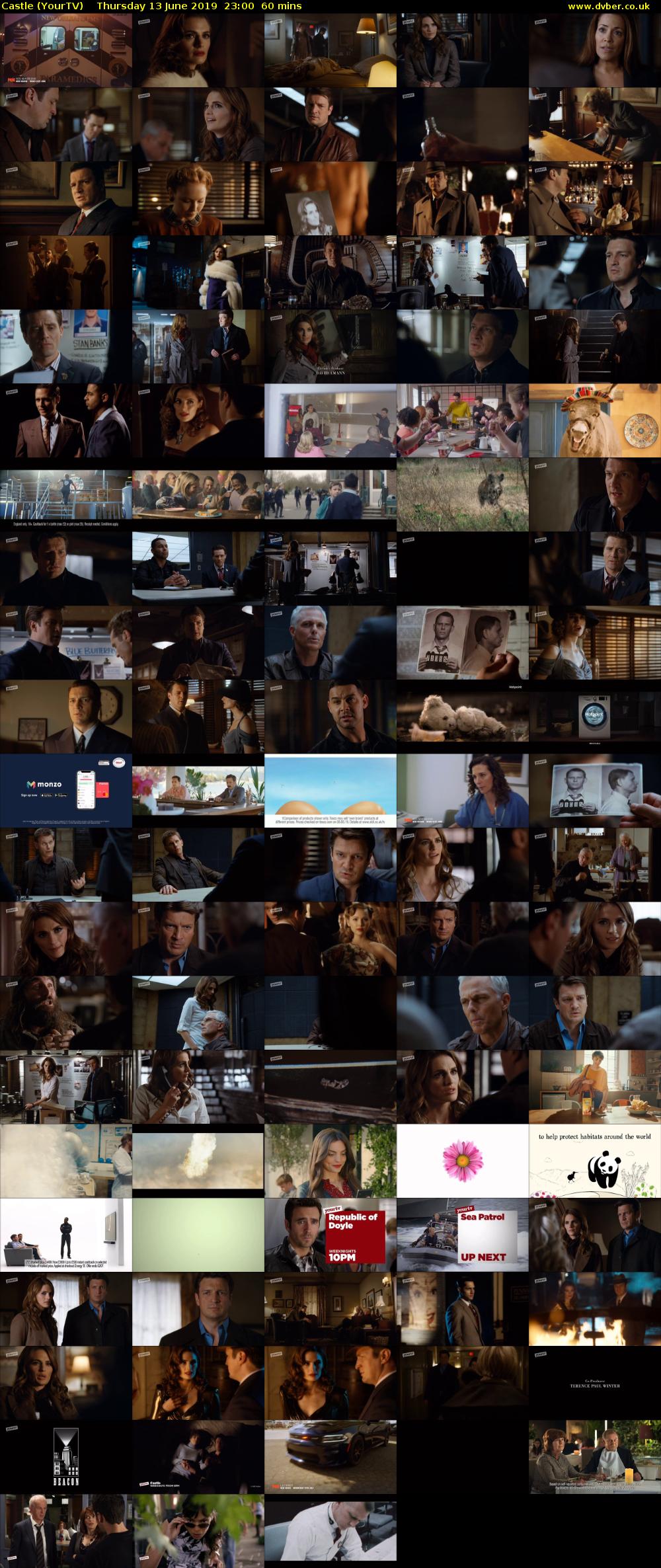 Castle (YourTV) Thursday 13 June 2019 23:00 - 00:00