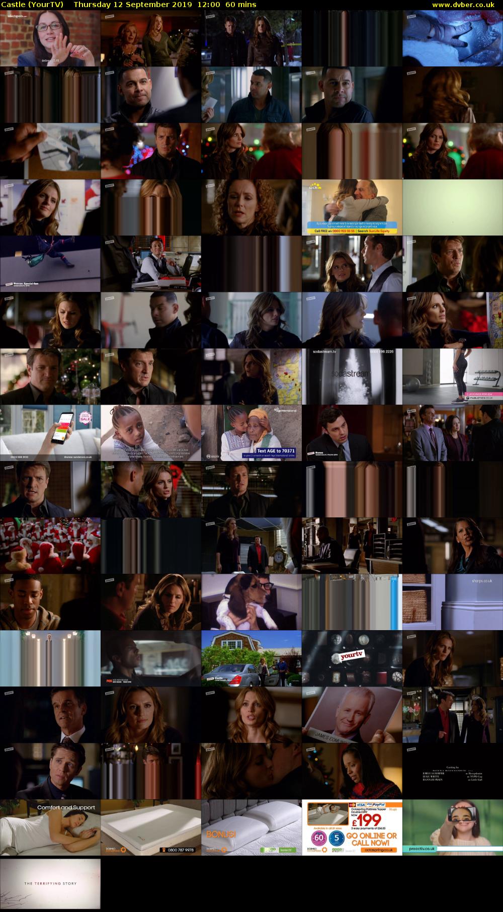 Castle (YourTV) Thursday 12 September 2019 12:00 - 13:00