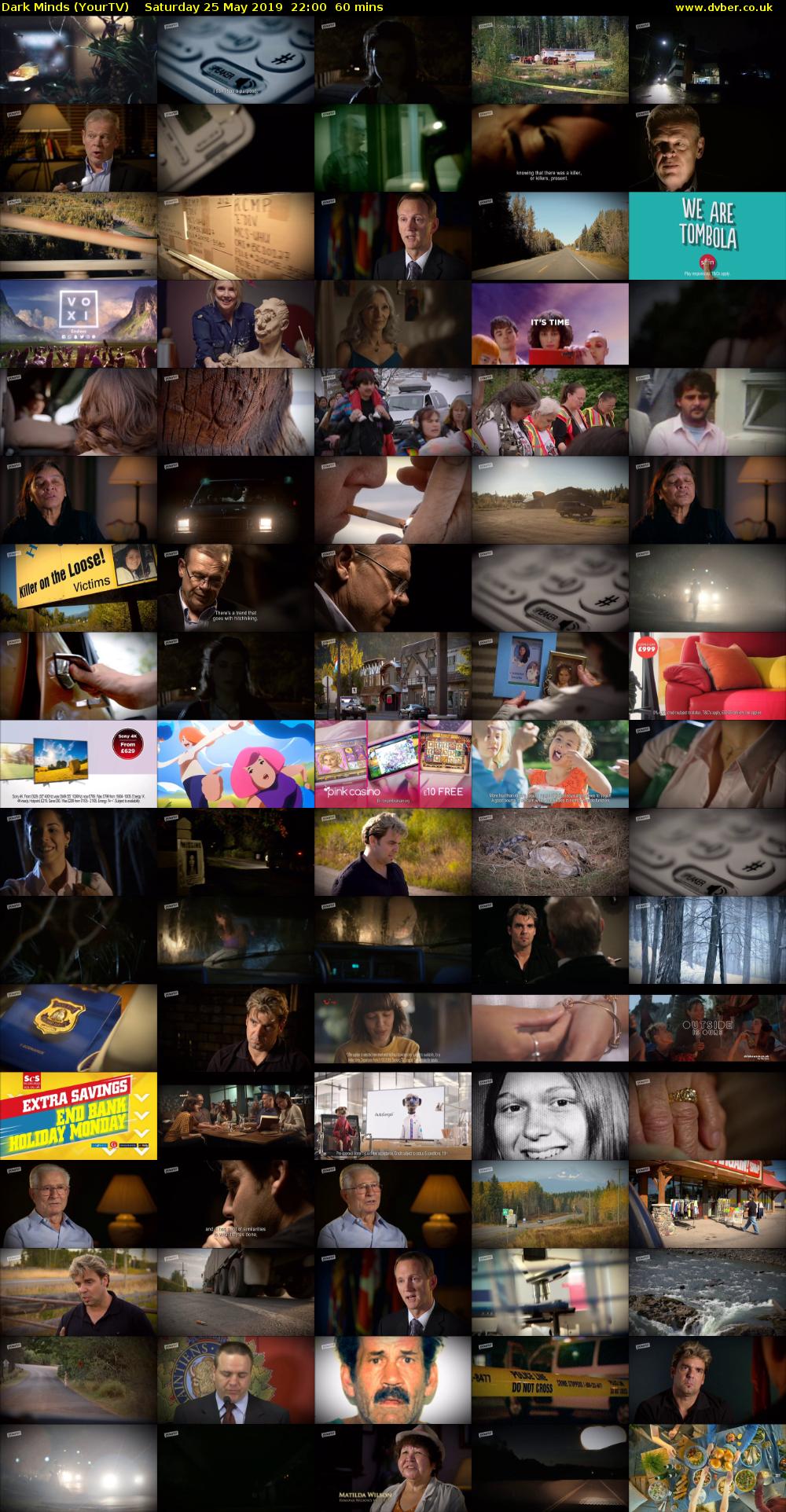 Dark Minds (YourTV) Saturday 25 May 2019 22:00 - 23:00