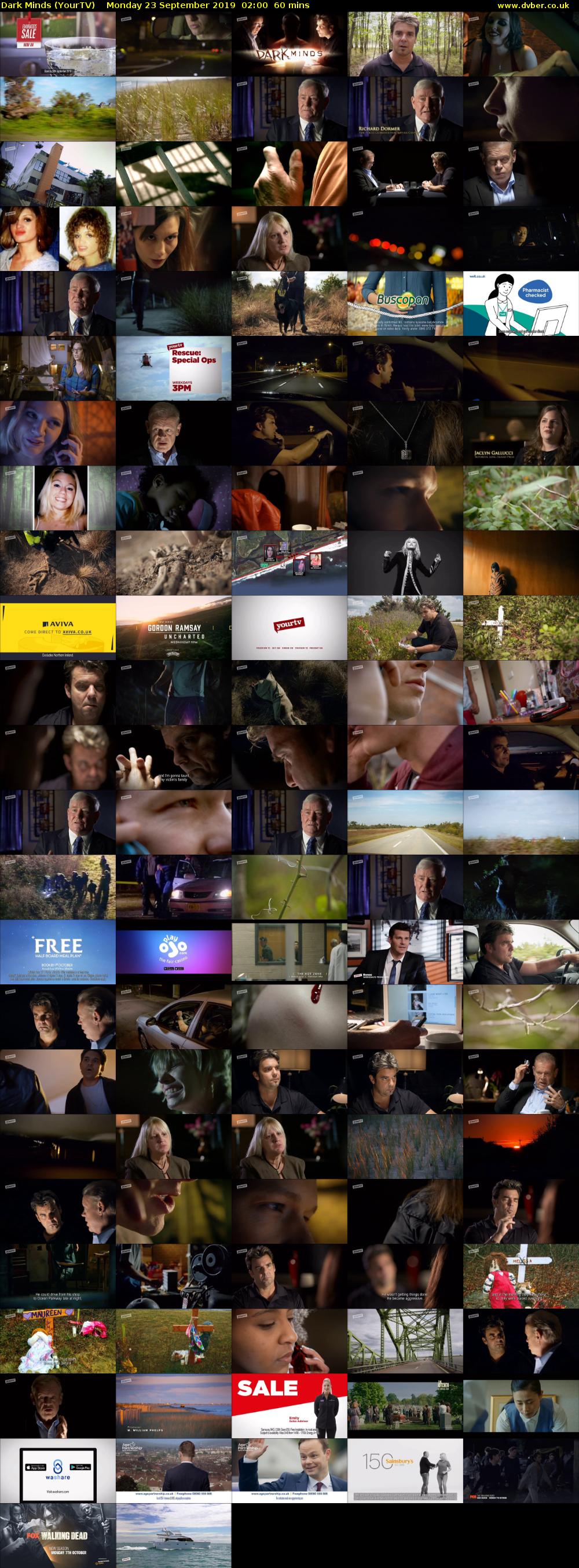 Dark Minds (YourTV) Monday 23 September 2019 02:00 - 03:00