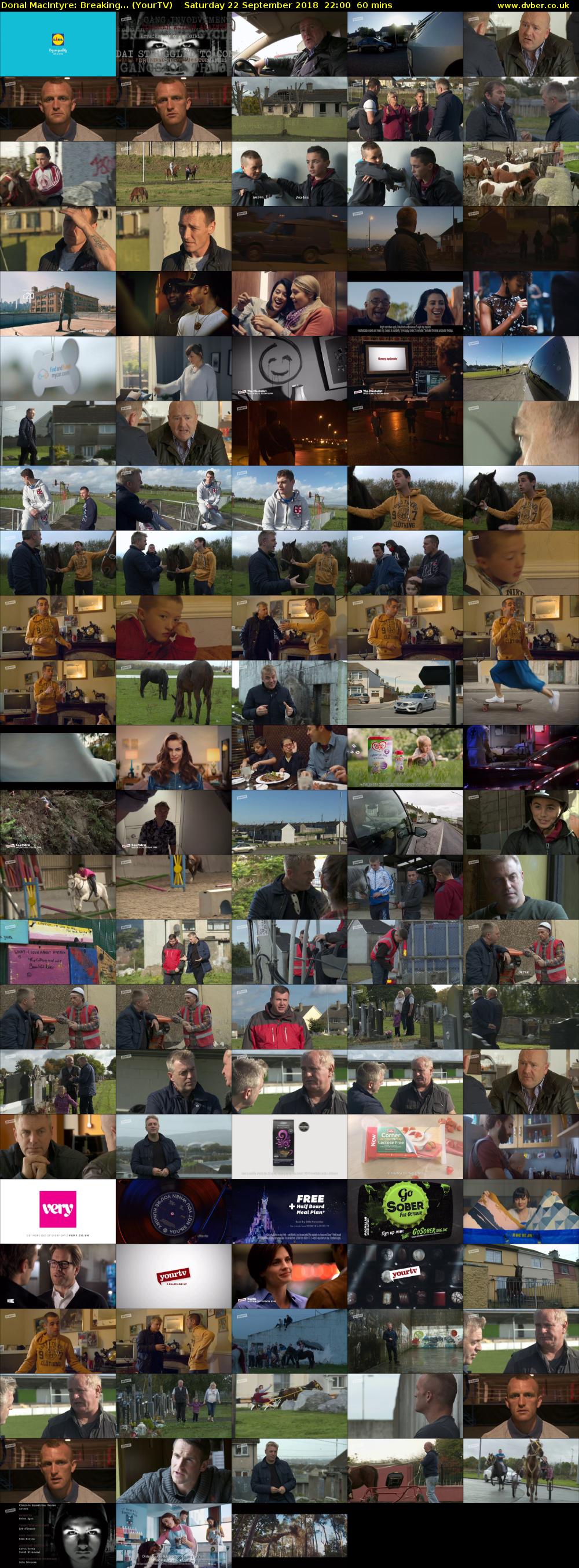 Donal MacIntyre: Breaking... (YourTV) Saturday 22 September 2018 22:00 - 23:00