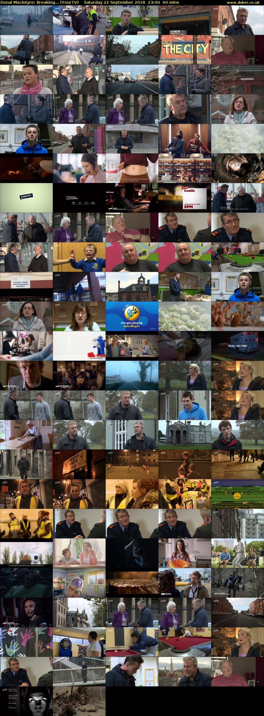 Donal MacIntyre: Breaking... (YourTV) Saturday 22 September 2018 23:00 - 00:00