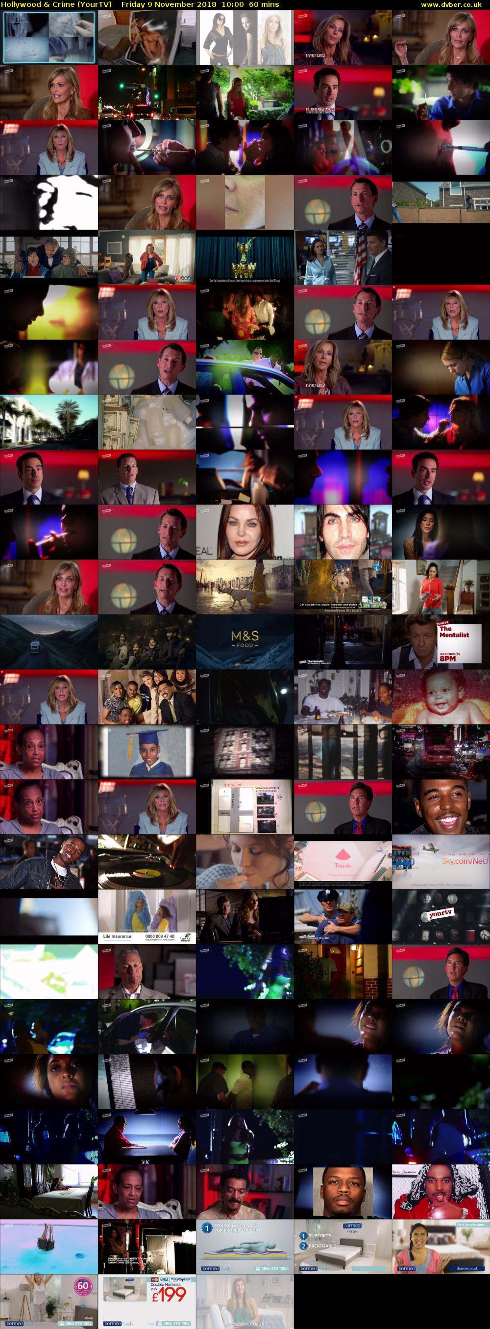 Hollywood & Crime (YourTV) Friday 9 November 2018 10:00 - 11:00