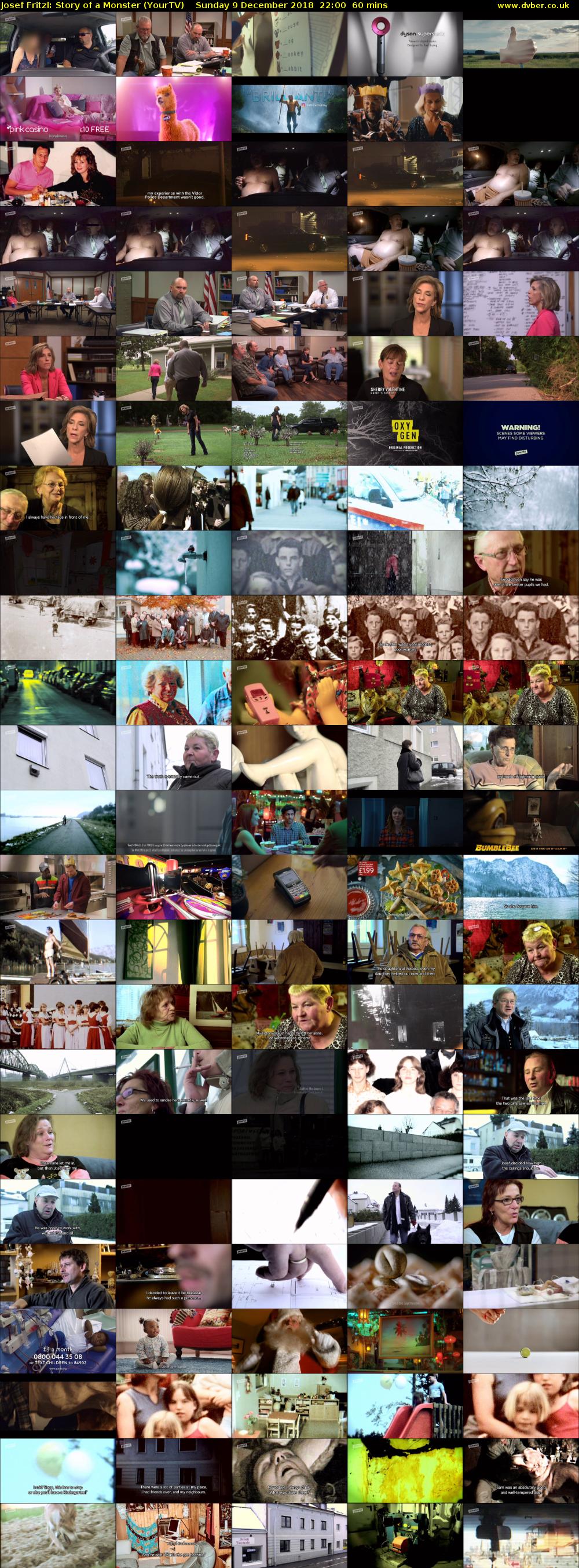 Josef Fritzl: Story of a Monster (YourTV) Sunday 9 December 2018 22:00 - 23:00