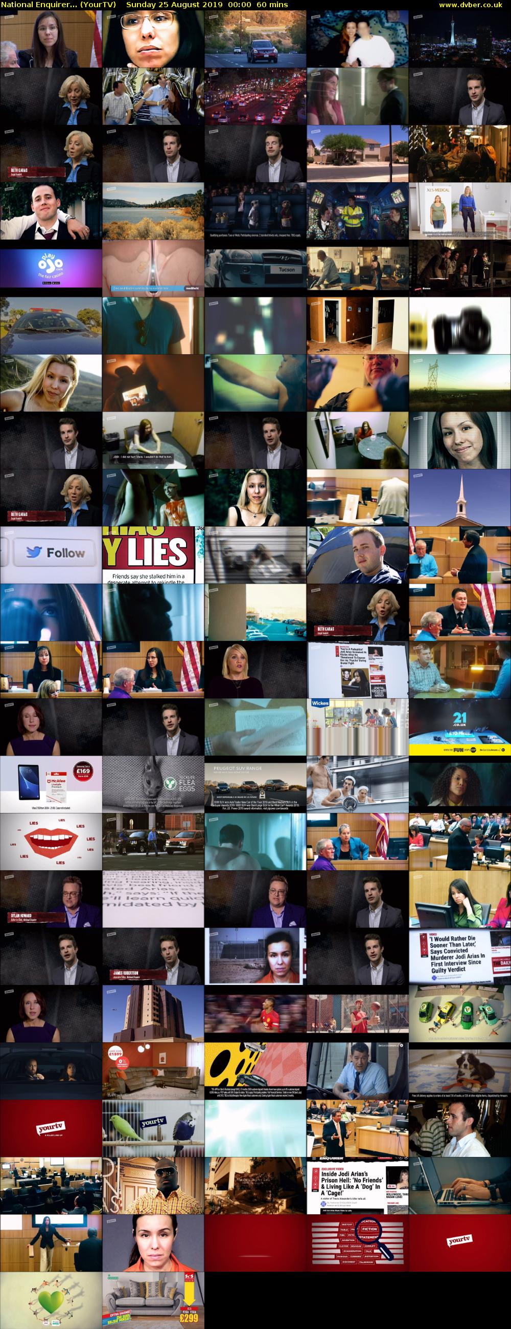 National Enquirer... (YourTV) Sunday 25 August 2019 00:00 - 01:00