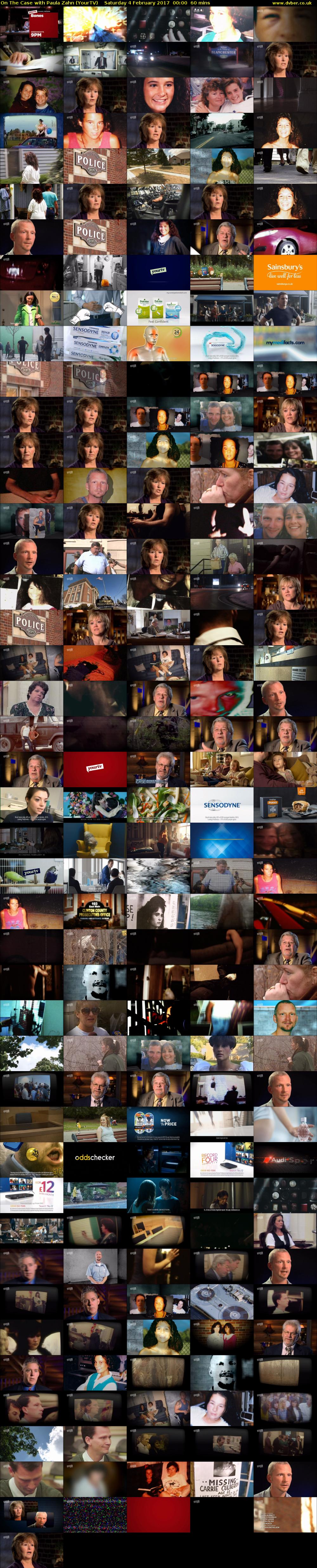 On The Case with Paula Zahn (YourTV) Saturday 4 February 2017 00:00 - 01:00