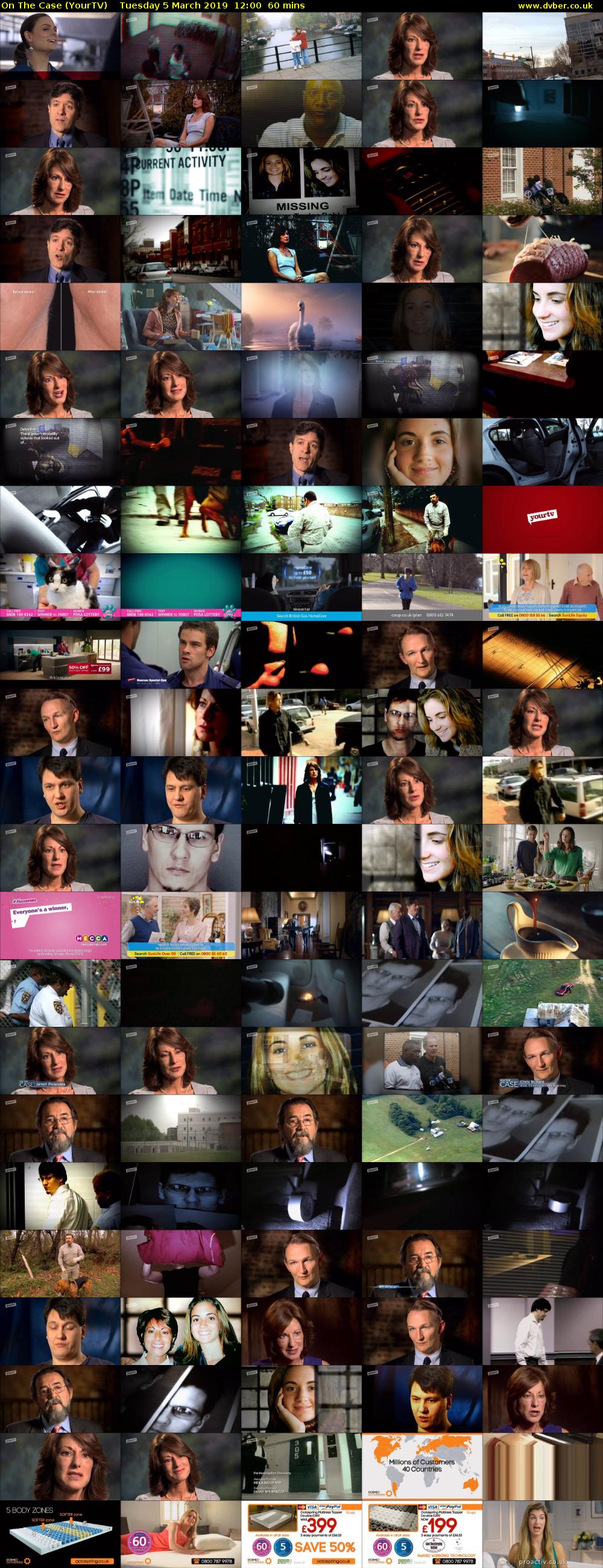On The Case (YourTV) Tuesday 5 March 2019 12:00 - 13:00