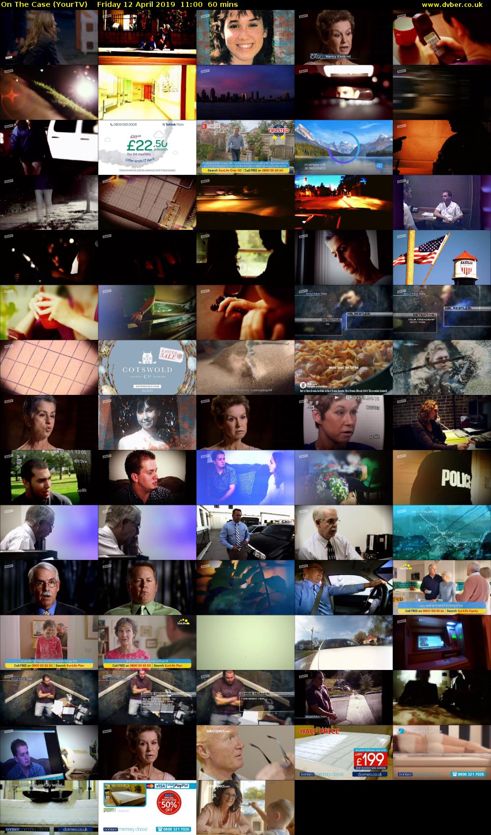 On The Case (YourTV) Friday 12 April 2019 11:00 - 12:00