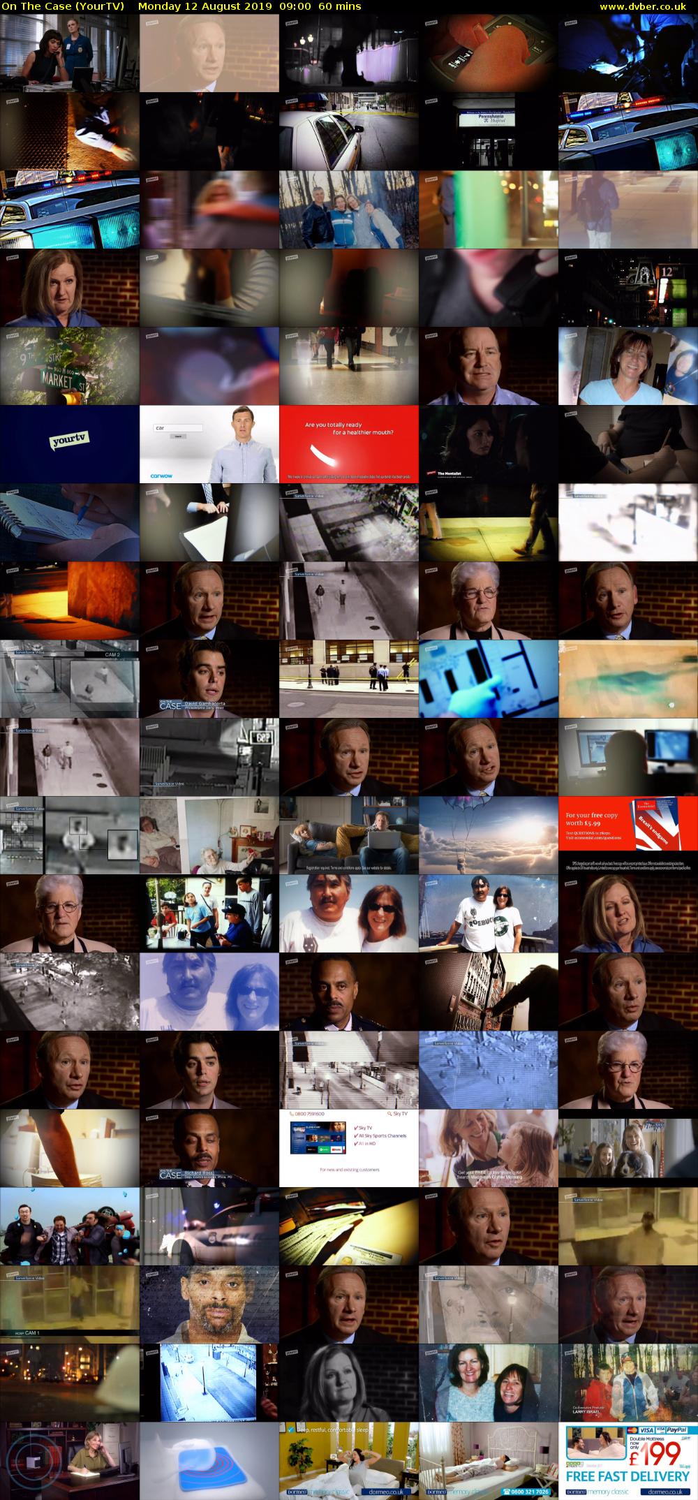 On The Case (YourTV) Monday 12 August 2019 09:00 - 10:00