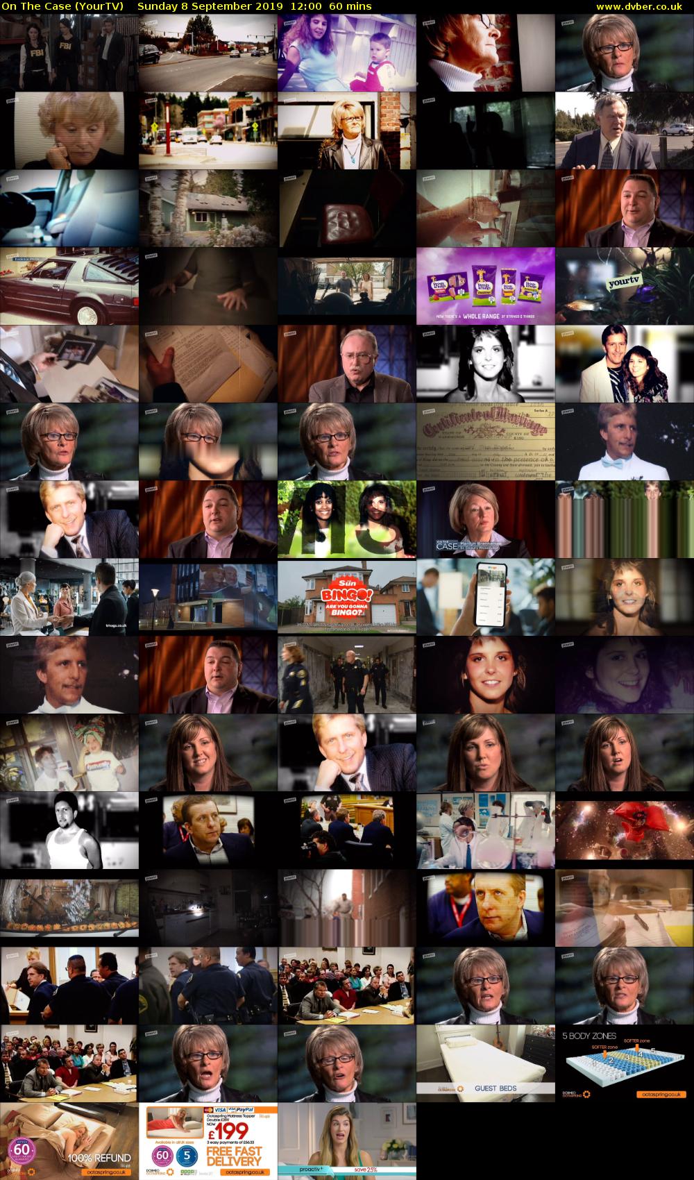 On The Case (YourTV) Sunday 8 September 2019 12:00 - 13:00