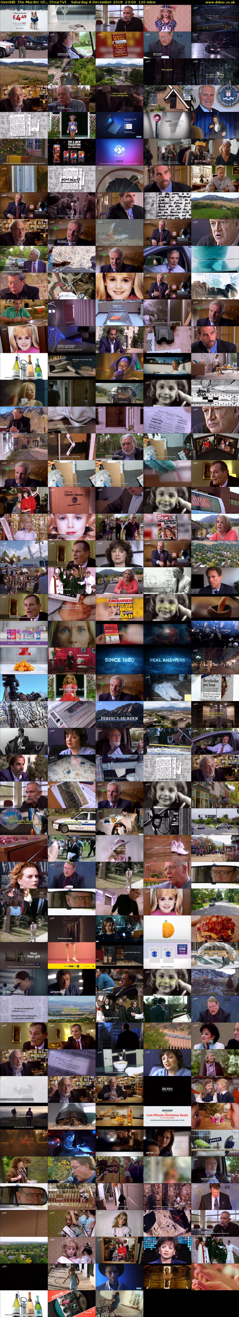 Overkill: The Murder Of... (YourTV) Saturday 8 December 2018 23:00 - 01:00