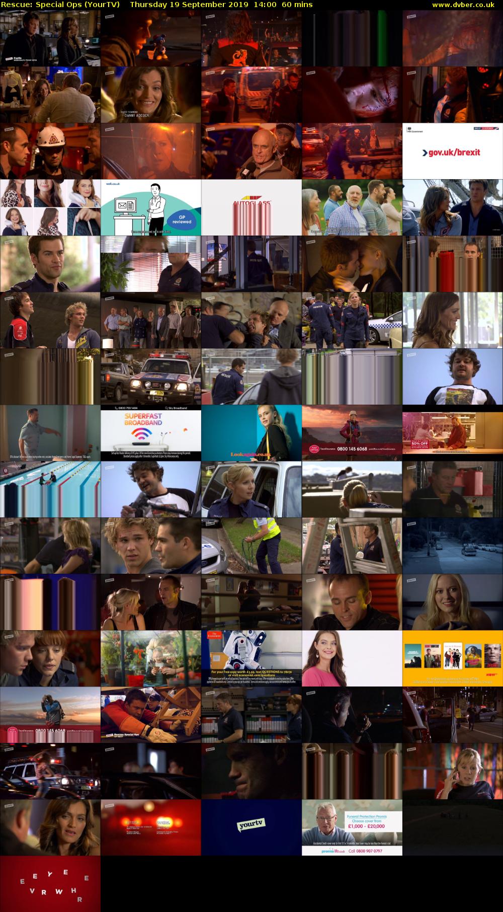 Rescue: Special Ops (YourTV) Thursday 19 September 2019 14:00 - 15:00
