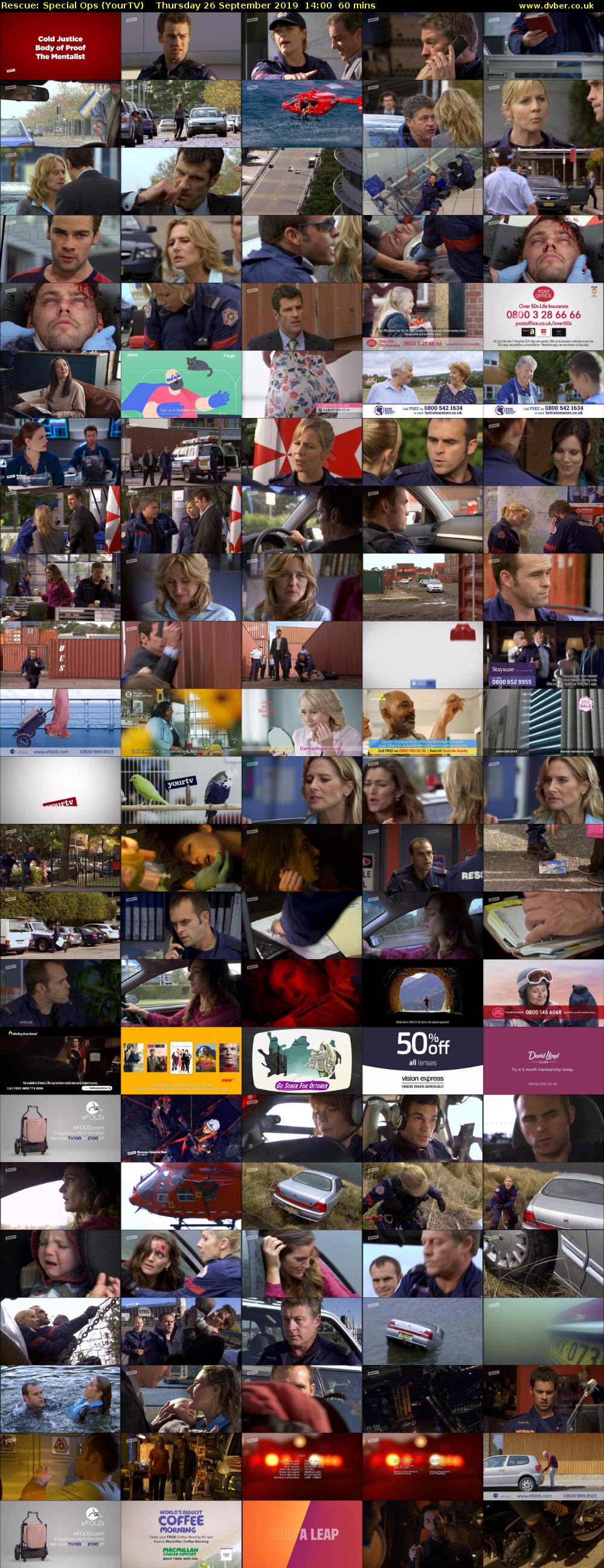 Rescue: Special Ops (YourTV) Thursday 26 September 2019 14:00 - 15:00