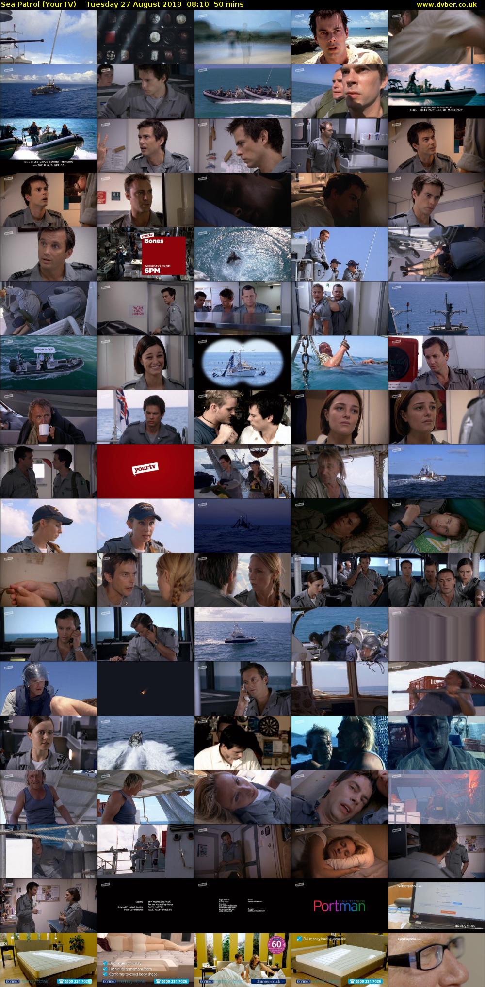 Sea Patrol (YourTV) Tuesday 27 August 2019 08:10 - 09:00