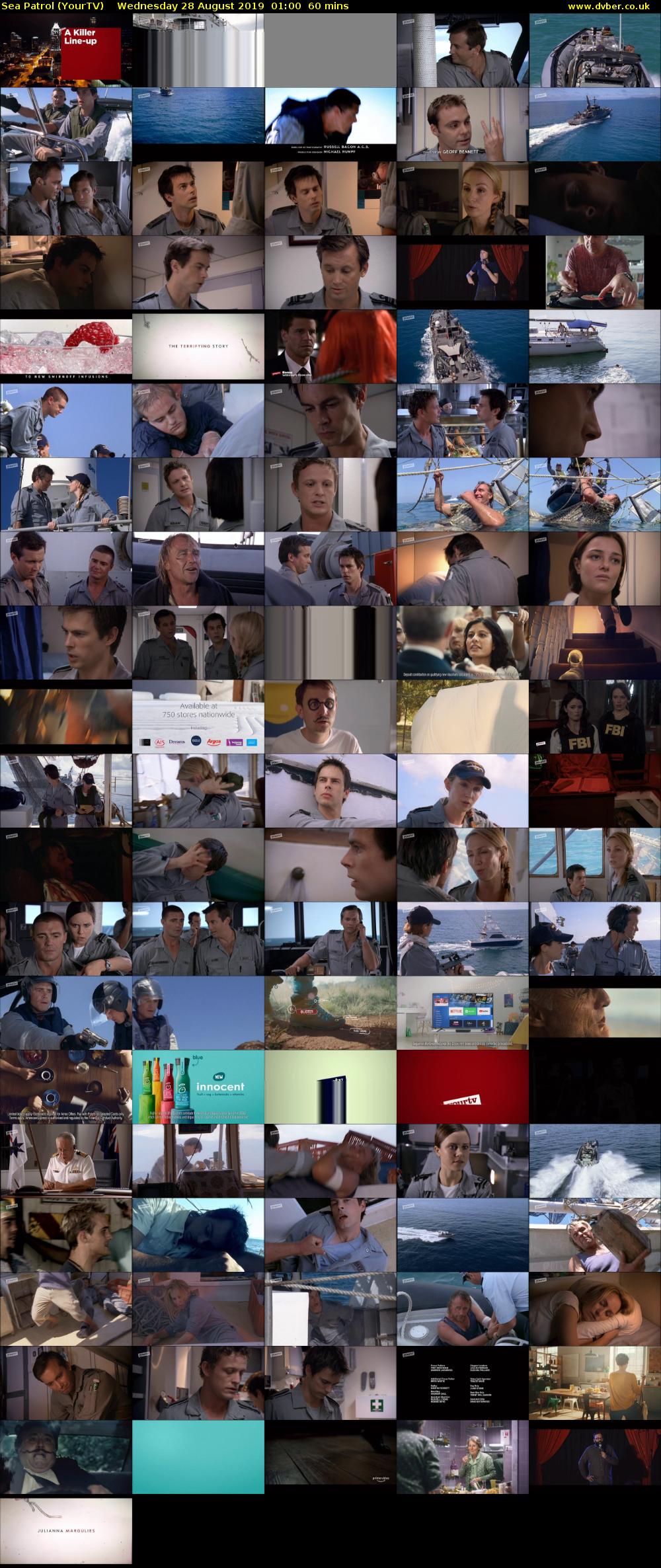 Sea Patrol (YourTV) Wednesday 28 August 2019 01:00 - 02:00