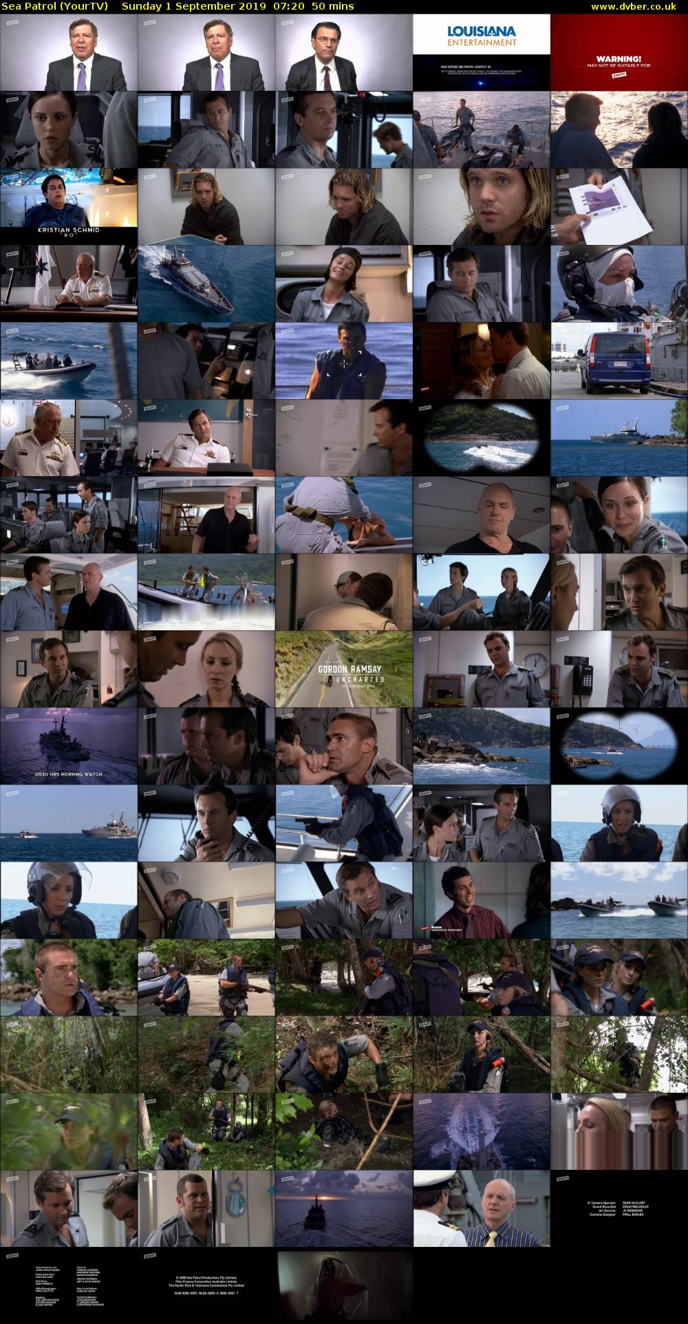 Sea Patrol (YourTV) Sunday 1 September 2019 07:20 - 08:10