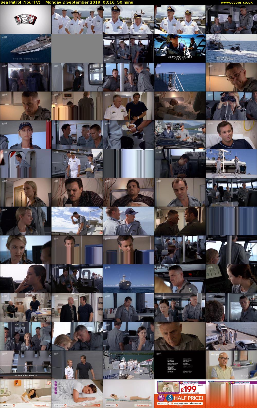 Sea Patrol (YourTV) Monday 2 September 2019 08:10 - 09:00