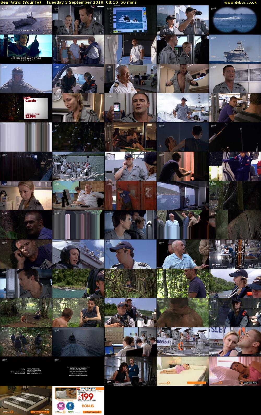 Sea Patrol (YourTV) Tuesday 3 September 2019 08:10 - 09:00