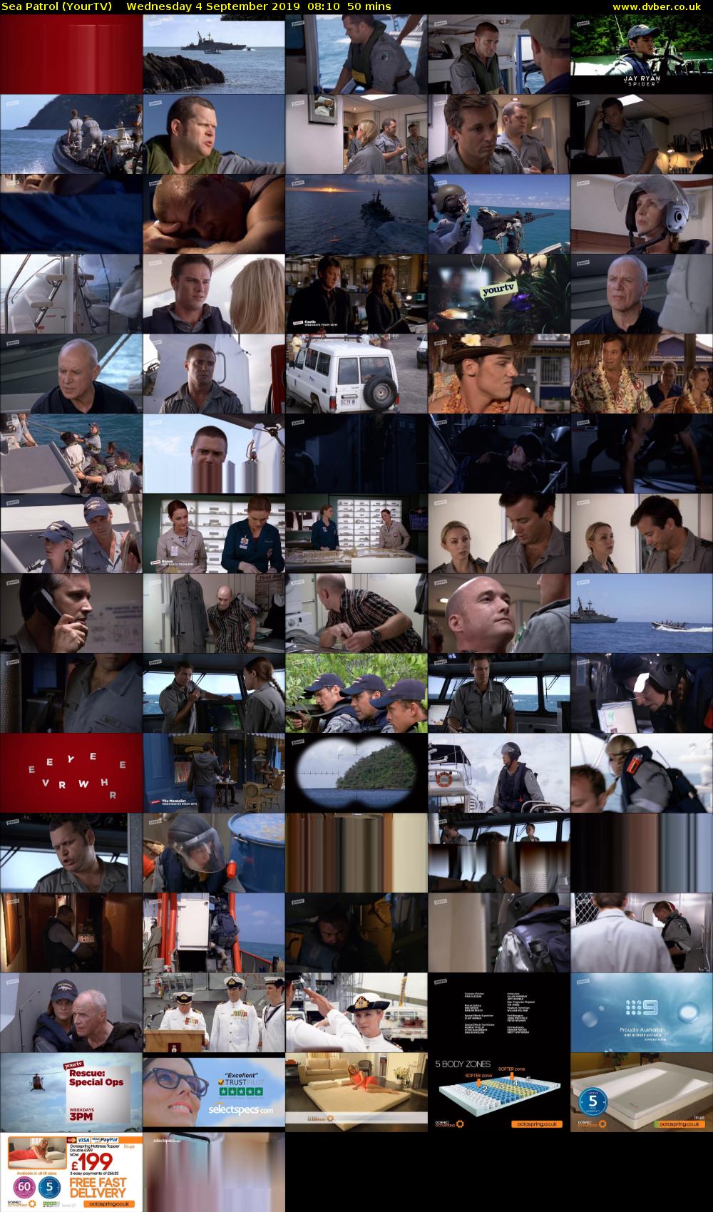 Sea Patrol (YourTV) Wednesday 4 September 2019 08:10 - 09:00