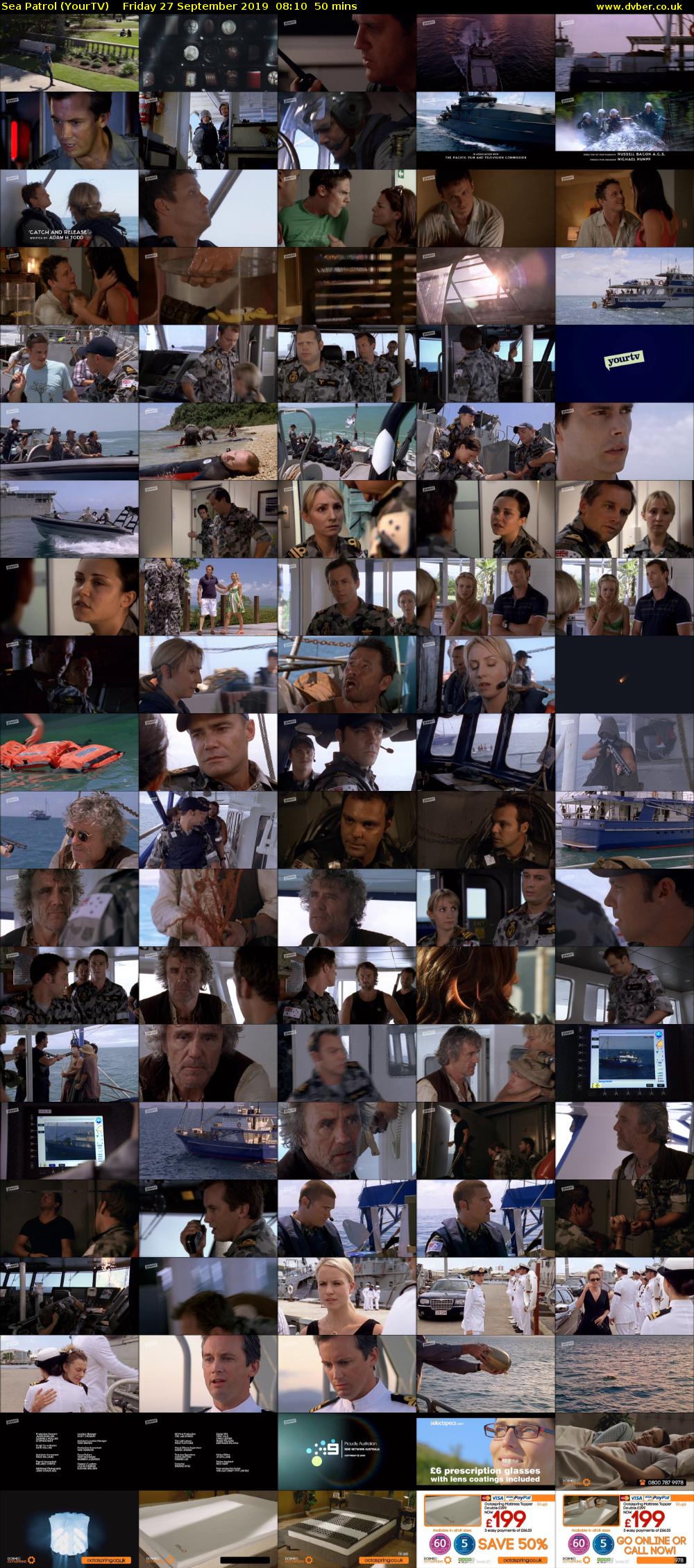 Sea Patrol (YourTV) Friday 27 September 2019 08:10 - 09:00