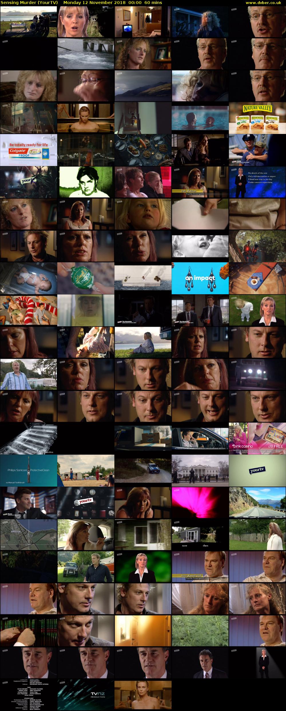 Sensing Murder (YourTV) Monday 12 November 2018 00:00 - 01:00