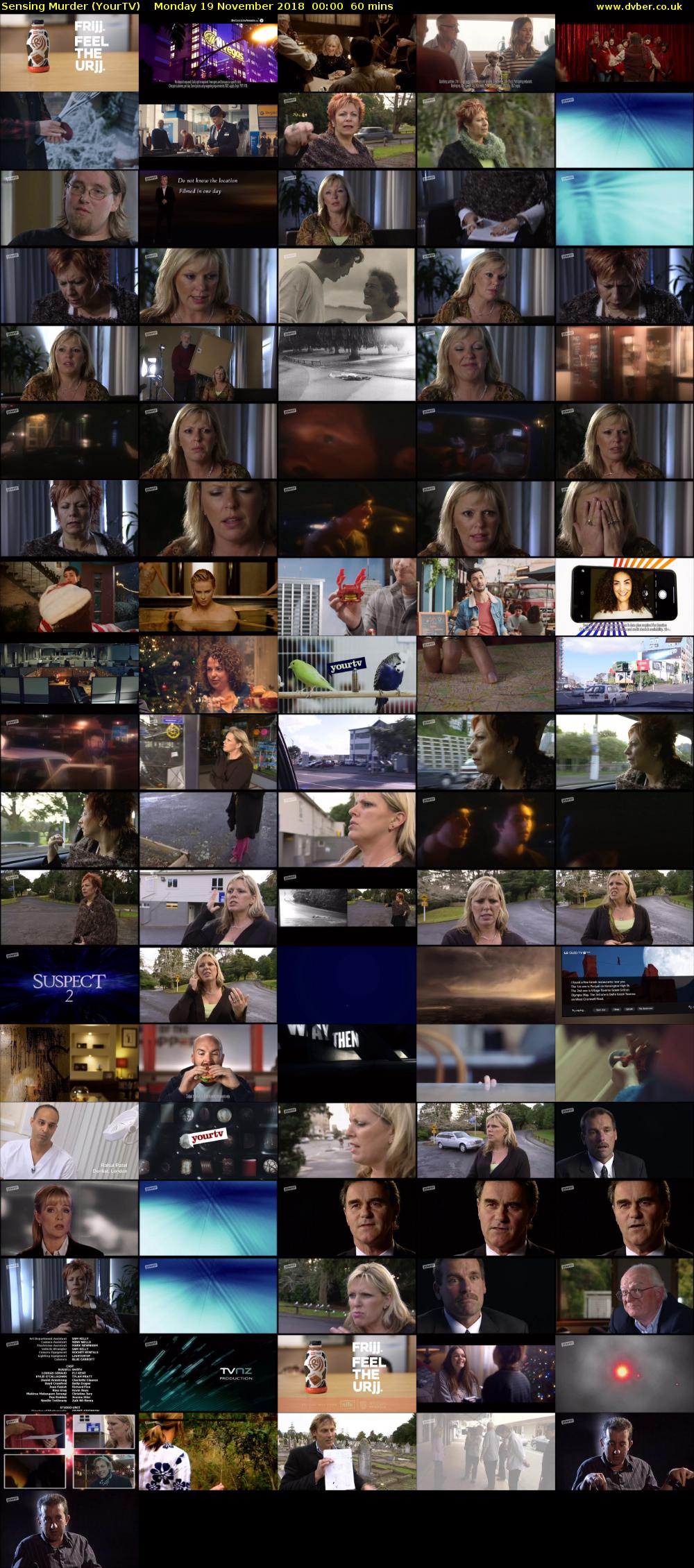 Sensing Murder (YourTV) Monday 19 November 2018 00:00 - 01:00