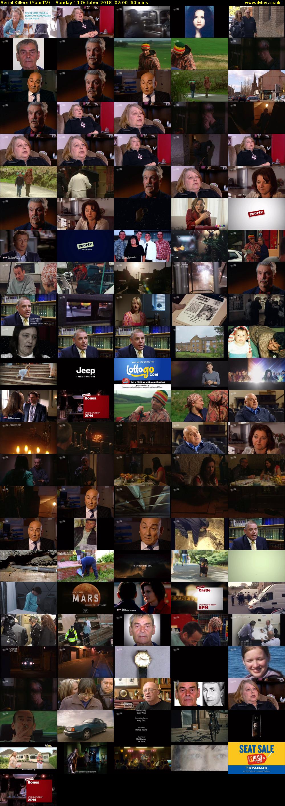 Serial Killers (YourTV) Sunday 14 October 2018 02:00 - 03:00