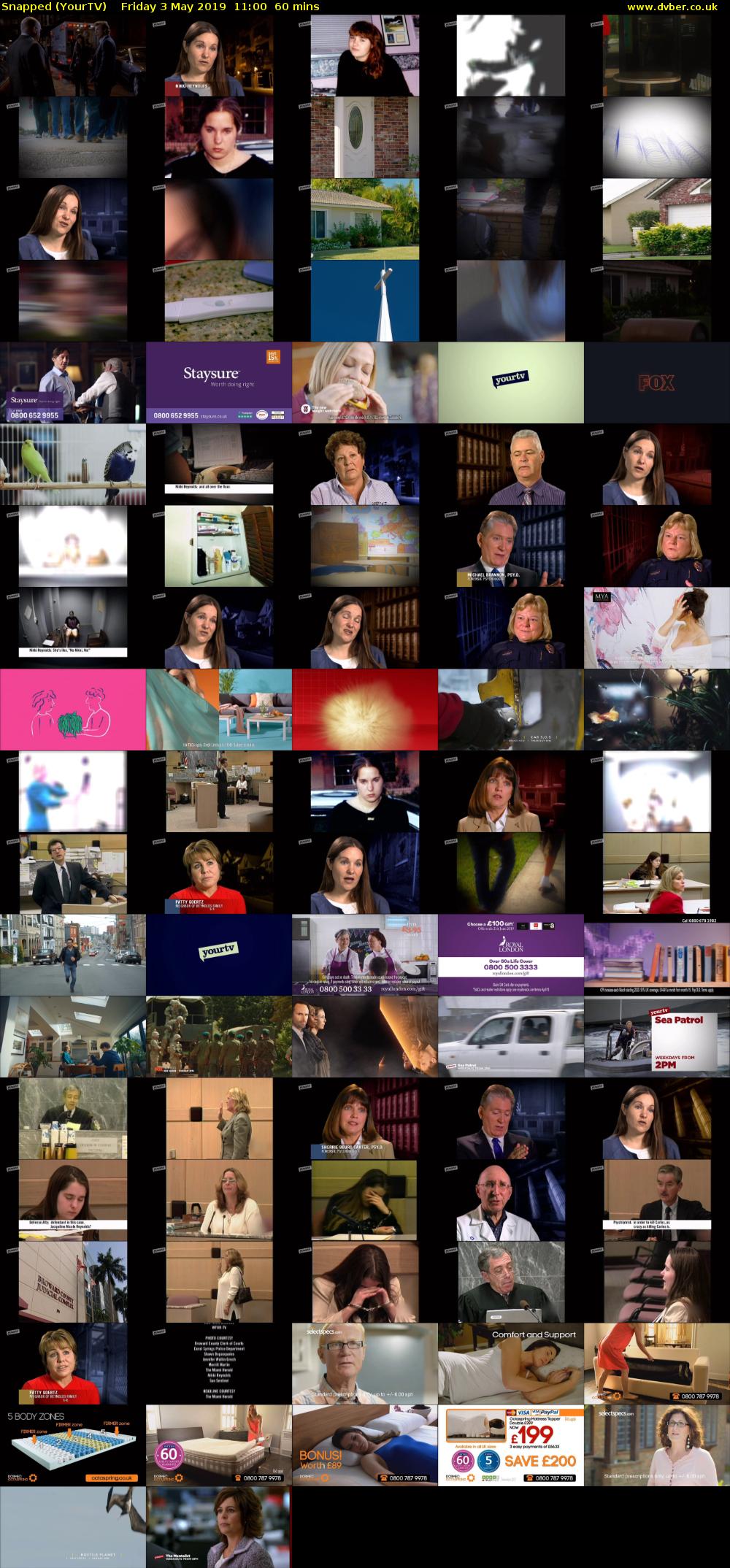 Snapped (YourTV) Friday 3 May 2019 11:00 - 12:00