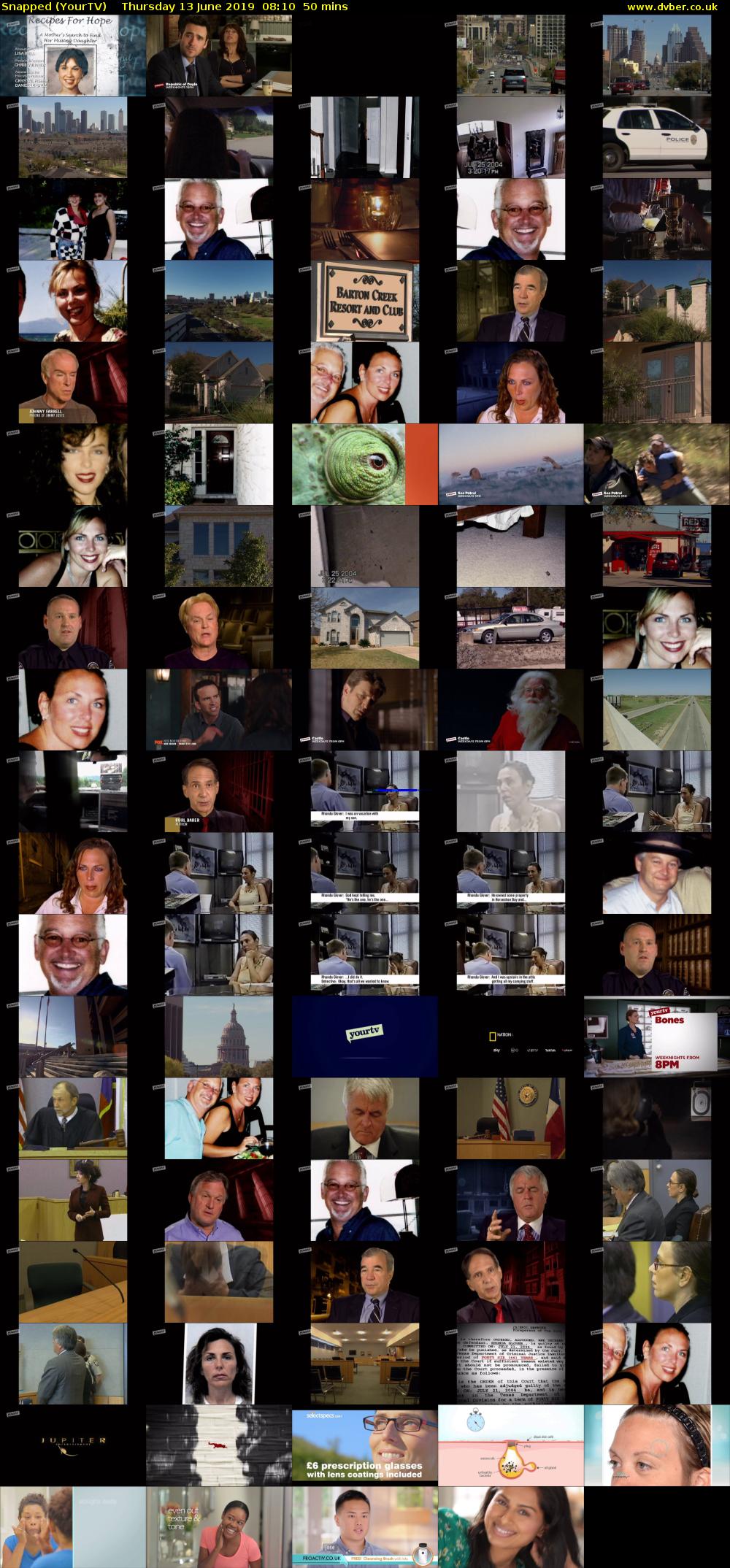 Snapped (YourTV) Thursday 13 June 2019 08:10 - 09:00