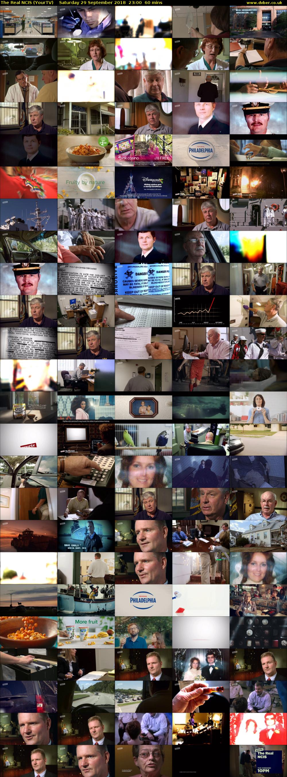 The Real NCIS (YourTV) Saturday 29 September 2018 23:00 - 00:00