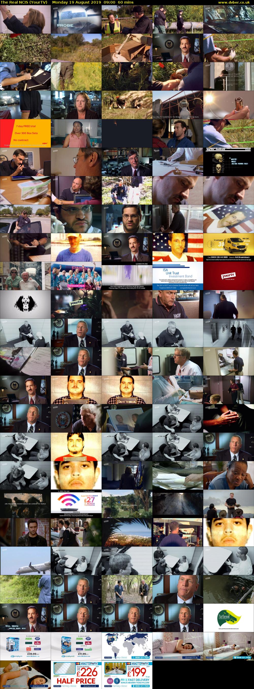 The Real NCIS (YourTV) Monday 19 August 2019 09:00 - 10:00