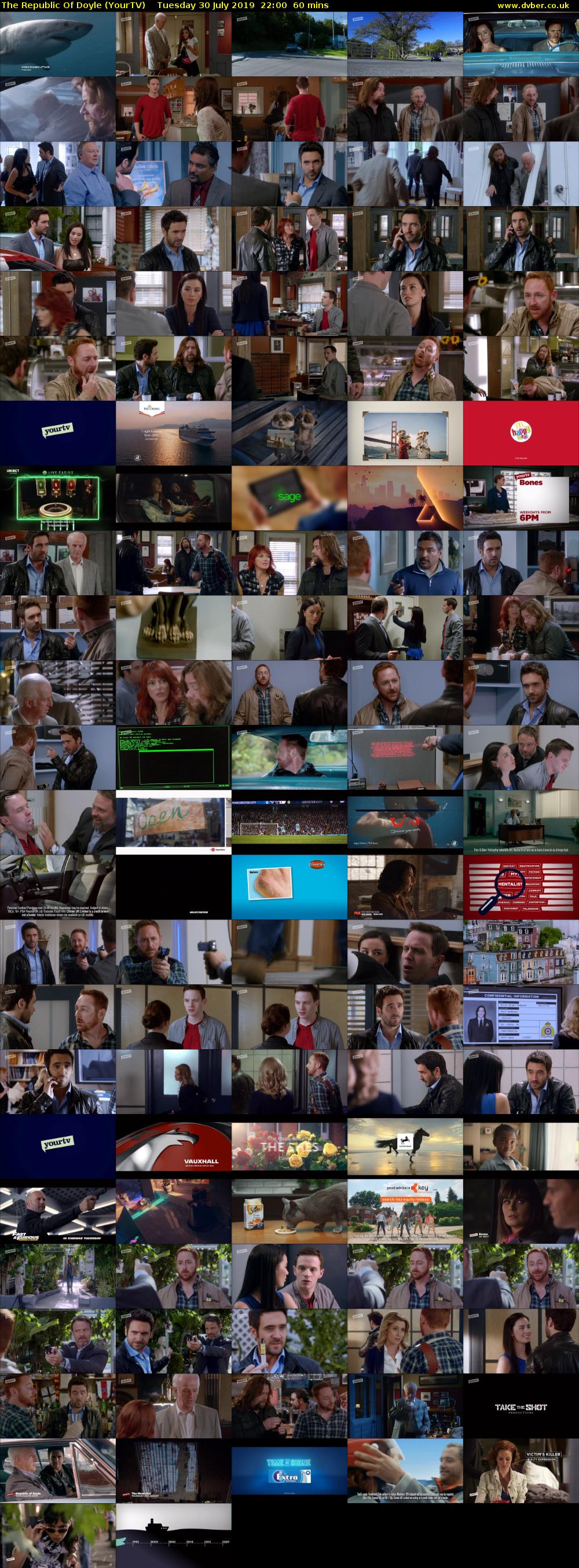 The Republic Of Doyle (YourTV) Tuesday 30 July 2019 22:00 - 23:00