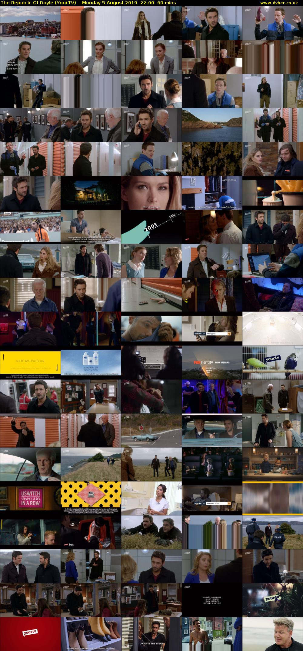 The Republic Of Doyle (YourTV) Monday 5 August 2019 22:00 - 23:00