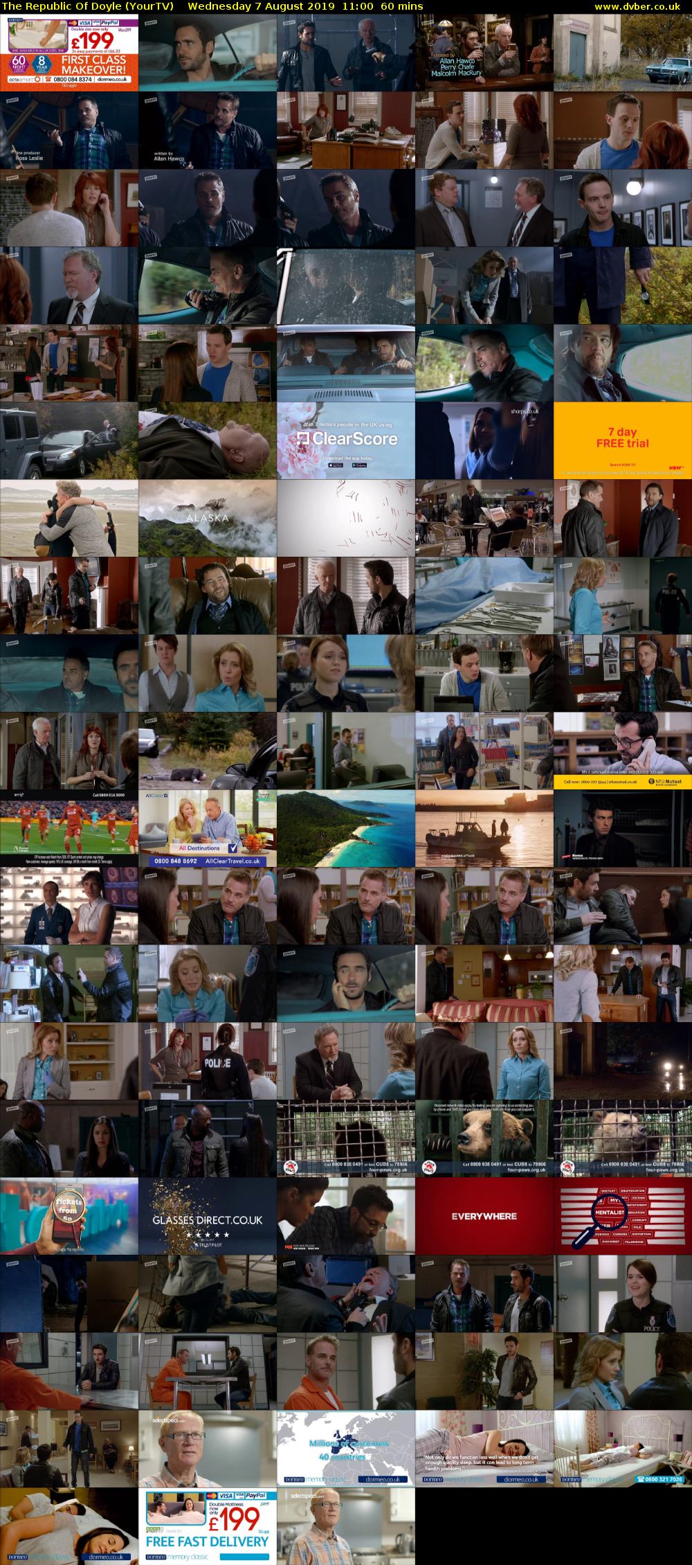 The Republic Of Doyle (YourTV) Wednesday 7 August 2019 11:00 - 12:00
